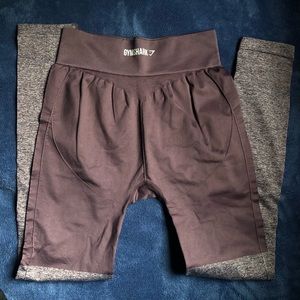 Gym Shark full length two colored yoga pants